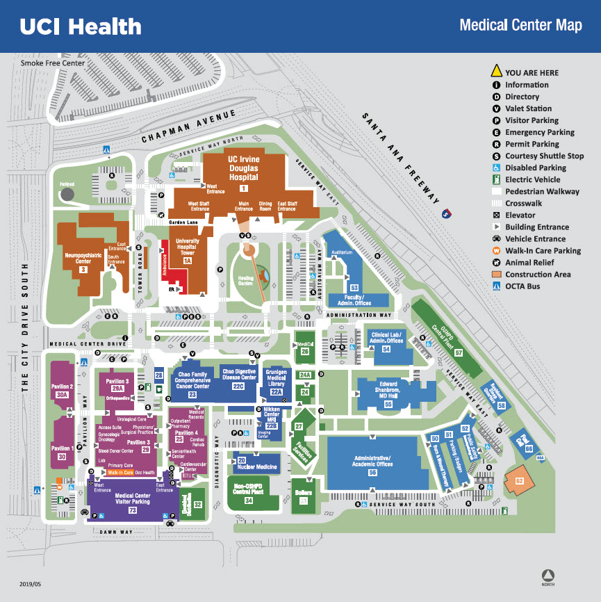 Medical Center Map Screengrab June 2019