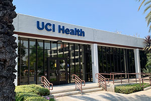 Entrance to the new UCI Health Family Health Center — Anaheim at 2441 W. La Palma Ave., Anaheim, CA 92801