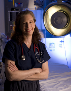Dr. Kristi Koenig <br/> Photo by Steve Zylius/UCI Healthcare