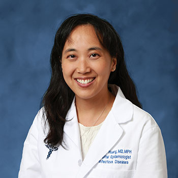 Dr. Susan Huang is medical director of Epidemiology and Infection Prevention for UCI Health.