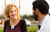 Eye surgeon Dr. Sam Garg is grateful patient Renee Montague's Healthcare Hero.