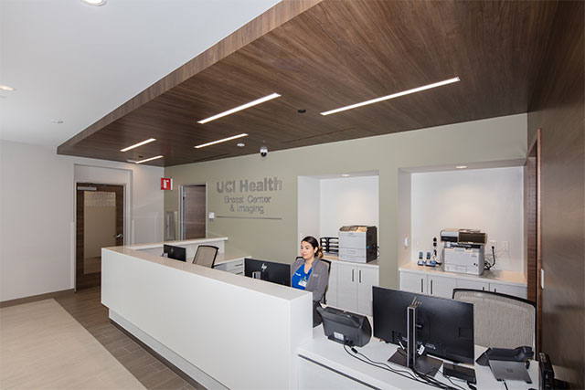 Our friendly staff at UCI Health – Yorba Linda are here to help you check in and prepare for your appointment.