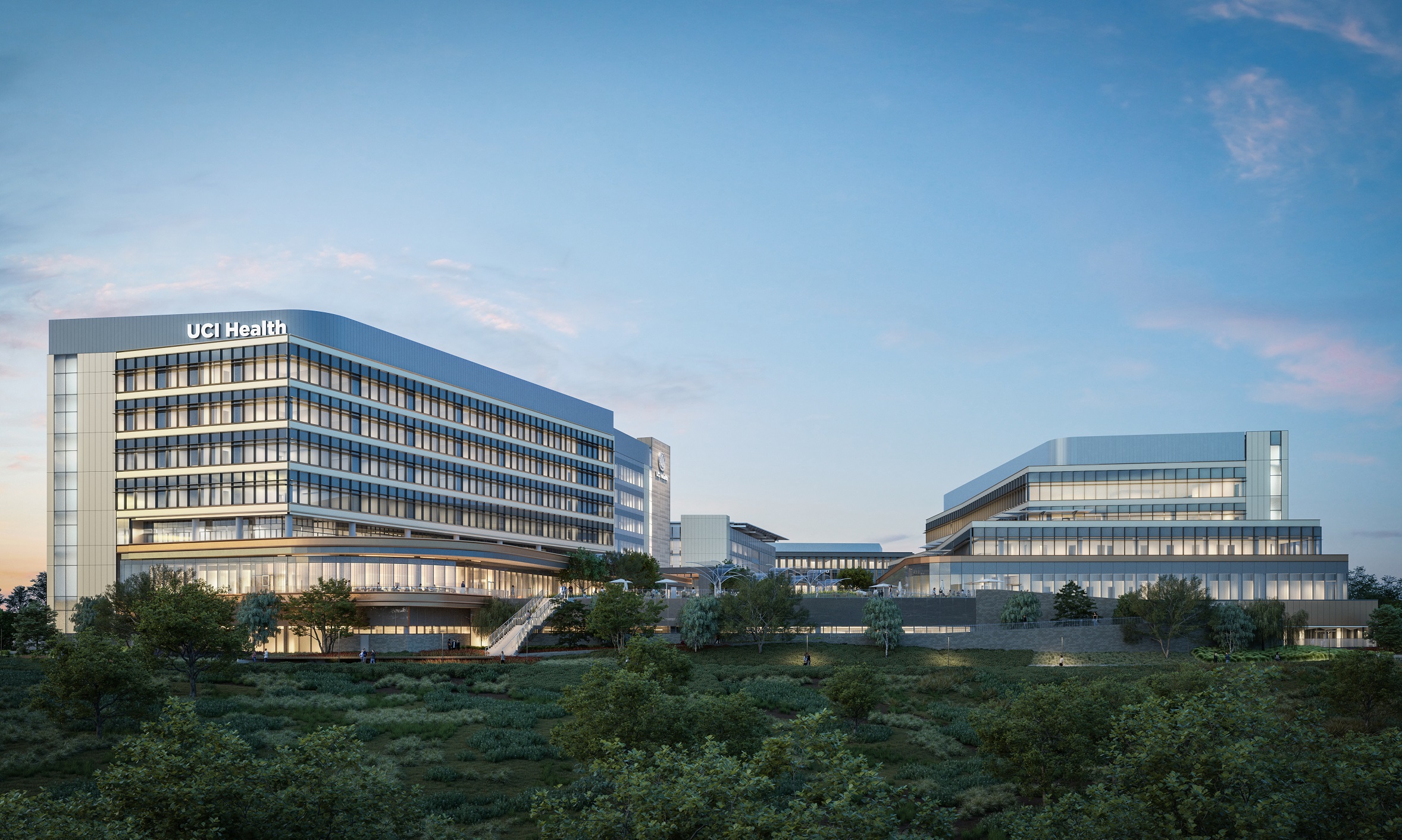 UCI Health Irvine medical campus rendering
