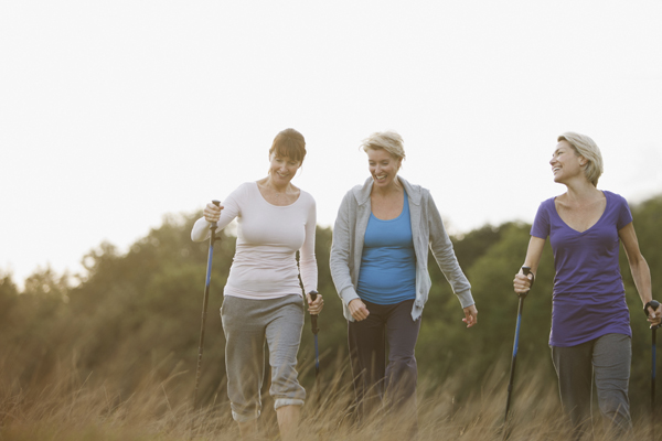 women walking for arthritis relief