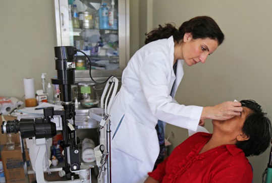 sameh mosaed with patient