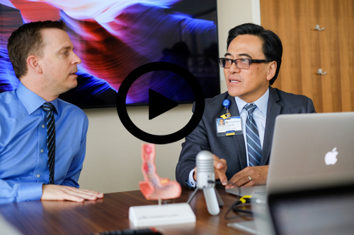 UCI Health physicians brian smith and kenneth chang