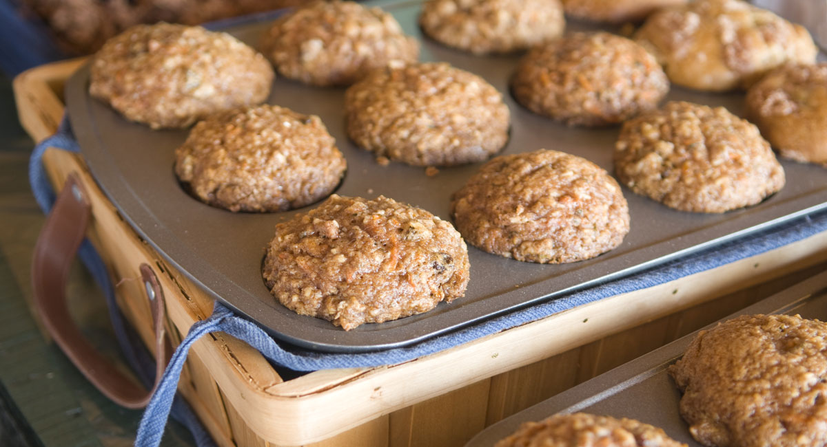 Fallfriendly carrotoatmeal muffins UCI Health Orange County, CA