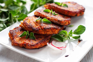quinoa salmon cakes
