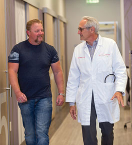 cancer survivorship patient with dr. paul coluzzi
