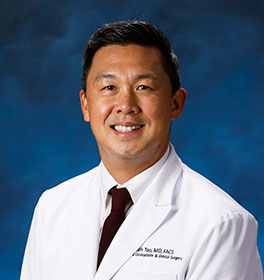 Dr. Jeremiah Tao, chief of ocular plastic and orbital surgery at UCI Health, has developed a next-generation eye prosthetic that can mimic natural eye movements.