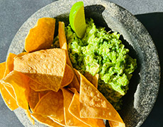 Add peas to your guacamole for a healthier, more filling dip.