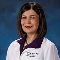 Dr. Mona Sazgar, UCI Health neurologist who specializes in the diagnosis and treatment of epilepsy.