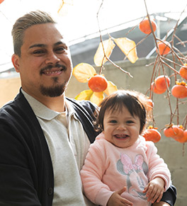 James Alvarez finds joy and purpose in life with daughter Adalyn Rose, who survived the car crash that took her pregnant mother's life.