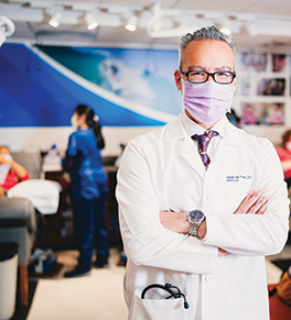 Dr. Minh-Ha Tran at the UCI Health Blood Donor — Irvine