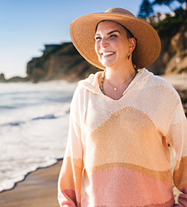 Jessica Reinhardt says a bone marrow transplant at UCI Health to stop progression of multiple sclerosis has been life-changing.