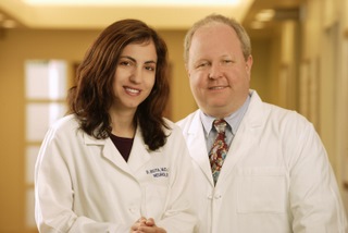Dr. Daniela Bota and Dr. Mark Linskey 