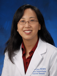 Dr. Susan Huang, UCI Health medical director of epidemiology and infection prevention