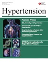 Cover of American Heart Association journal 'Hypertension'