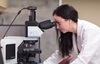 UCI Health brain tumor expert Daniela Bota, picutred in her lab, has extensive research underway to develop better treatments for brain cancer.