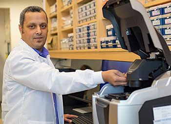 UCI scientist Lbachir BenMohamed, PhD, director of the Laboratory of Cellular and Molecular Immunology at the Gavin Herbert Eye Institute