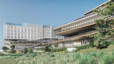 UCI Medical Center Irvine-Newport rendering