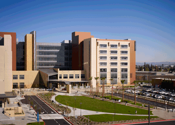 an exterior shot of uci medical center in orange the flagship hospital of uci health, orange county's only academic health system
