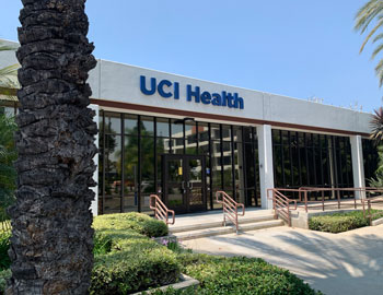 the front entrance of the uci health family health center anaheim, one of the first federally qualified health centers in orange county