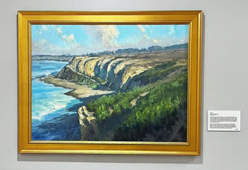 Costa Mesa artist Jeff Horn’s “Dawn of a New Day” on display in the acute care hospital at UCI Health in Irvine. Photo courtesy of UCI Health