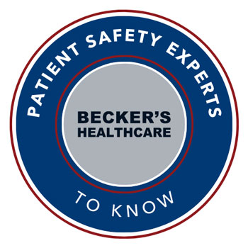 becker's patient safety experts to know logo