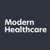 modern healthcare logo black background white letters
