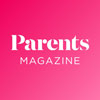 parents magazine logo white letters saying parents magazine on pink gradient background