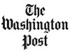 Washington Post logo black letters on white background