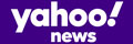 yahoo news logo purple background white letters