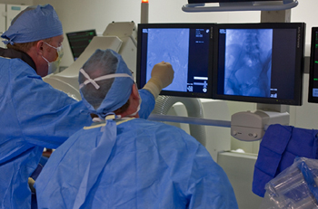 Dr. Scott Goodwin treats uterine fibroids without surgery at UC Irvine Medical Center
