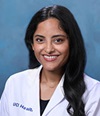 Dr. Shravani R. Reddy, a board-certified UCI Health gastroenterologist, wearing a whitecoat.