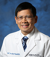 UCI Health neurologist and stroke specialist Dr. Wengui Yu