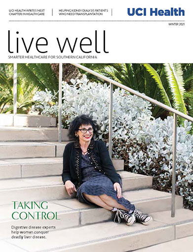 Live Well Winter 2021 cover