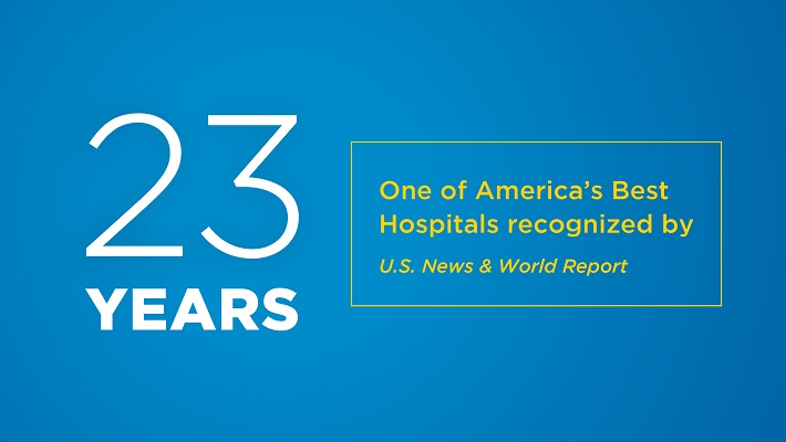 UCI Health named as one of America's Best Hospitals for 23 years in a row
