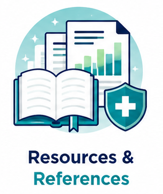 ATLAS book and chart icon graphic - Resources and references