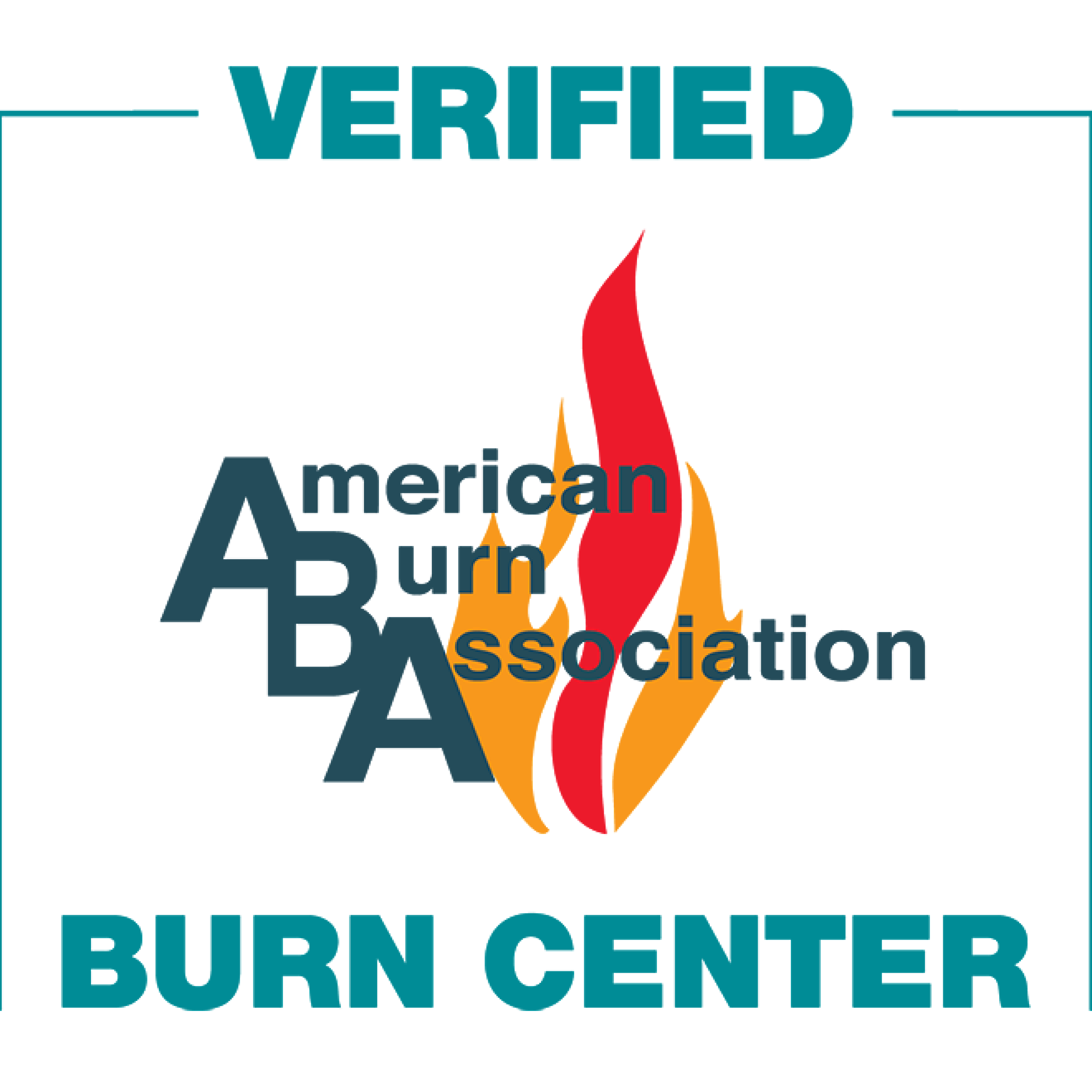 American Burn Association Verified Burn Center Badge