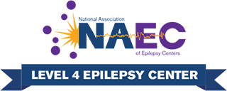 The National Association of Epilepsy Centers Level 4 Accreditation badge