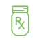 Prescription bottle icon