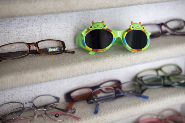 If needed, glasses are provided and delivered at no cost to the families.