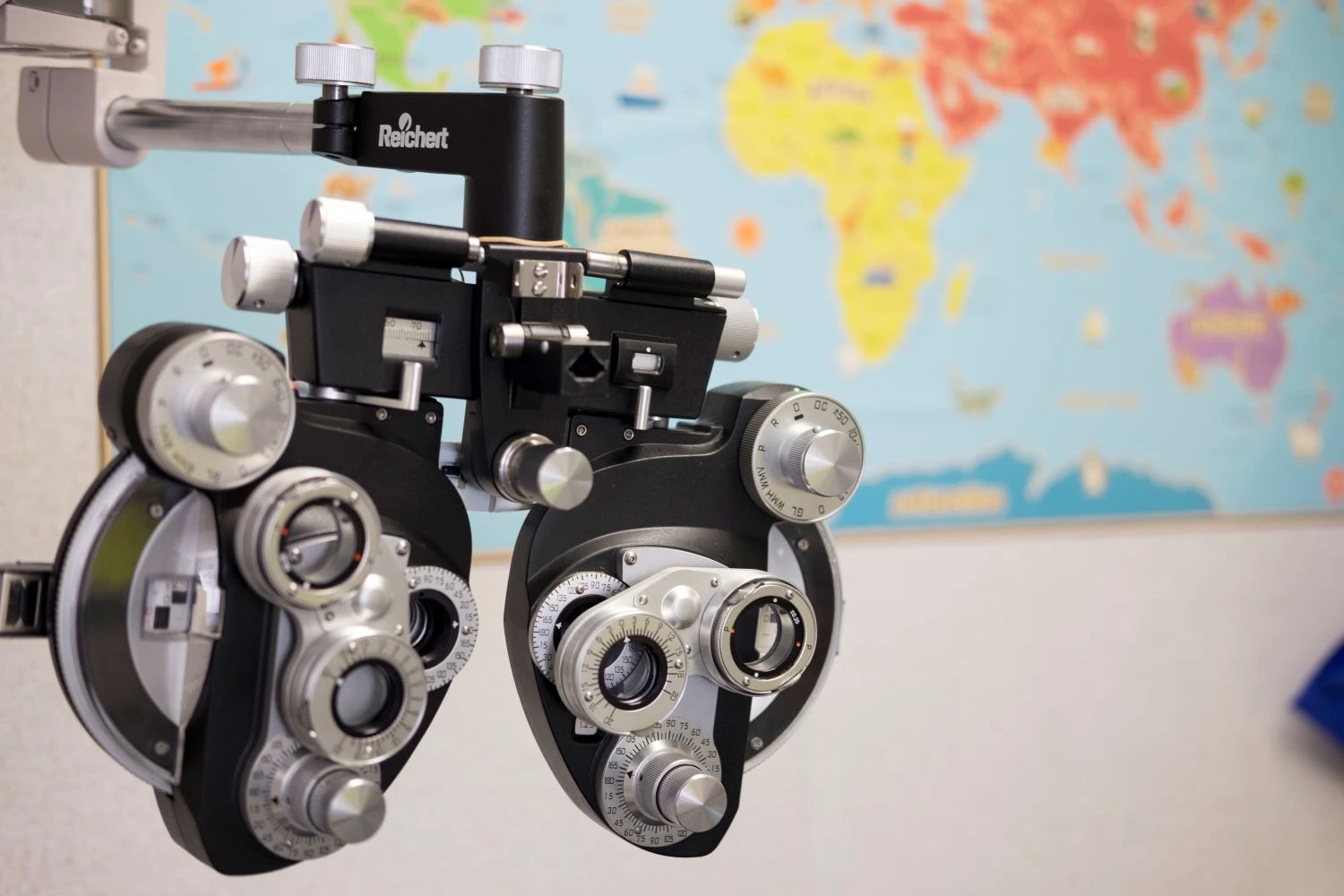 Interior of UCI Health Eye Mobile for Children