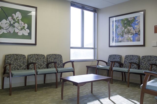 UCI Health labor delivery waiting room