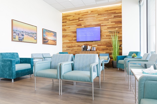 UCI Health — Newport Beach MacArthur waiting room side view
