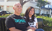 Stroke patient David Castaneda and his wife, Denise, are grateful for the treatment he received at UCI Health.