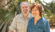 mike and lorna, a couple who lost nearly 300 pounds at uci health