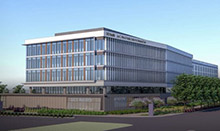 Architect's rendering of the Joe C. Wen & Family Center for Advanced Care